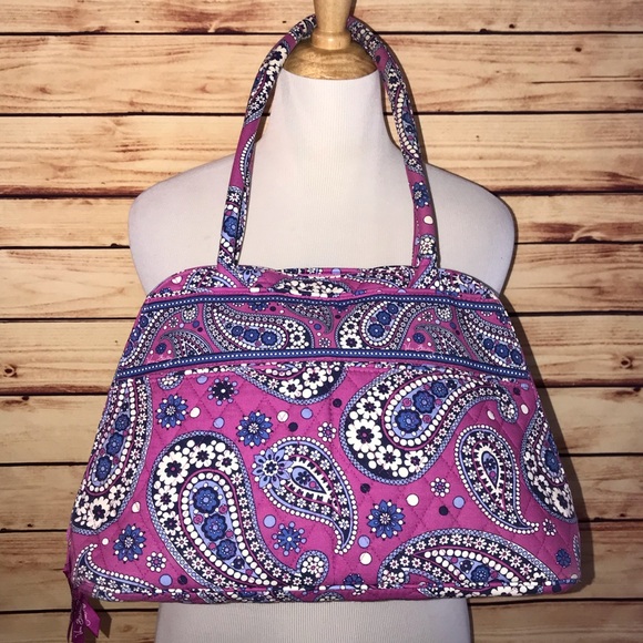 Vera Bradley Handbags - 🚫SOLD🚫 Vera Bradley Best Boysenberry Bowler Bag